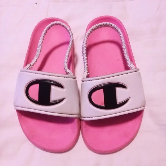 {Champion} Girl's Slides Size 10 - Picture 1 of 6